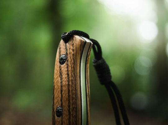 Boker Magnum Zebra Drop Cuțit Maro în Husă Din Piele