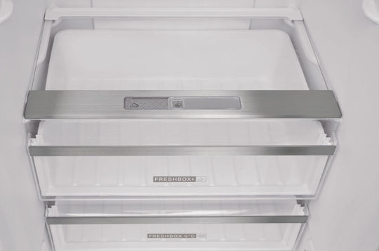 Whirlpool Ψυγειοκαταψύκτης 371lt Total NoFrost Υ201xΠ60.1xΒ72.9εκ. Inox W7 921O OX H