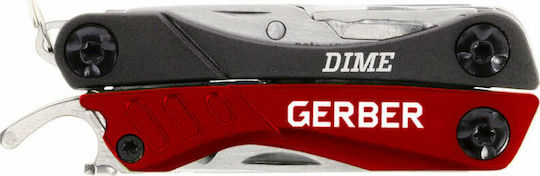 Gerber Dime Multitool Educațional Roșu