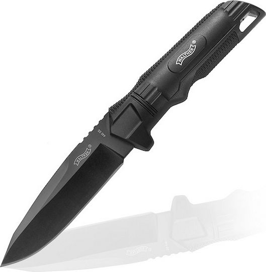 Walther Backup Messer Schwarz in Hülle