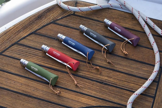 Opinel Nr. 08 Taschenmesser Blau