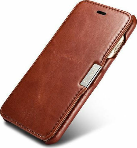 iCarer Vintage Folio Book Δερματίνης Κόκκινο (iPhone SE 2022/2020)
