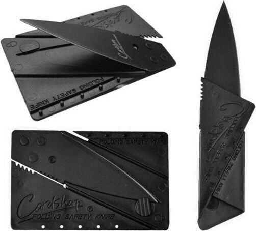 Shar-X CardSharp Card Unealtă Multi-funcțională Neagră Lungime Totală 14.5buc