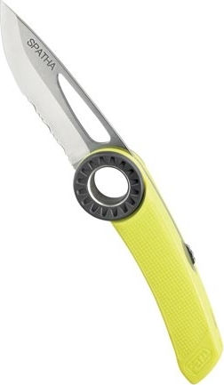 Petzl Spatha Джобно ножче с механизъм за заключване Черен в Калъф