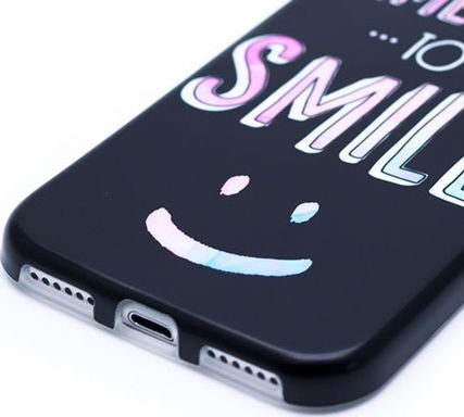 i-Paint Soft Cover Back Cover Σιλικόνης Μαύρο (iPhone SE 2022/2020)