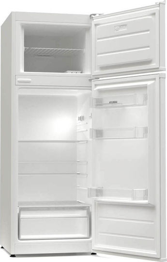 Hyundai Frigider cu două uși 213lt Î144xL54xA57cm. Alb HRD19-2630W