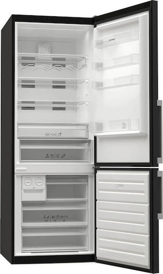 Hyundai Fridge-Freezer 481lt Total NoFrost H192xW70xD71.2cm Black HRC19-4922BX-DGW/NF