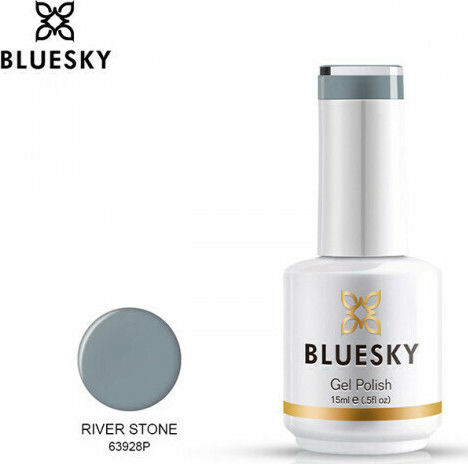 Bluesky 639 Ημιμόνιμο Βερνίκι Νυχιών 63928 River Stone 15ml