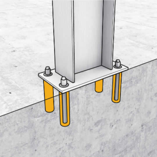 Sika AnchorFix Συγκολλητικό Χημικό Βύσμα Υψηλής Θερμοκρασίας 300ml