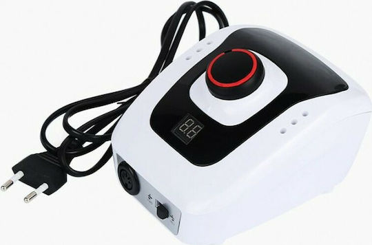 DM 206 Nail Drill Power 65W White with Pedal with 35000 Rotations per Minute