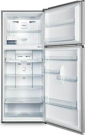 Hisense Frigider cu două uși 381lt Total NoFrost Î172xL70xA63.5cm. Inox RT488N4DC2
