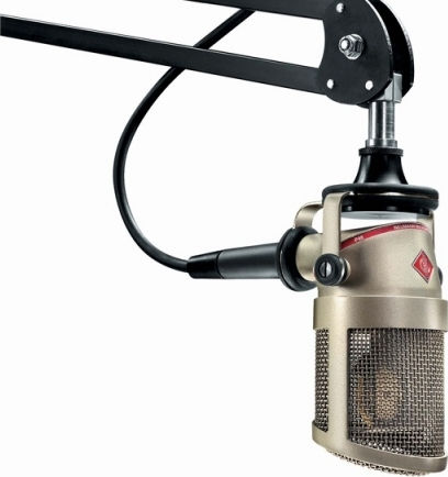Neumann BCM 104 Кондензаторен Микрофон XLR Шоково монтиран за Студио в Златист Цвят