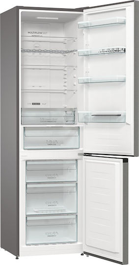 Gorenje Ψυγειοκαταψύκτης 331lt Total NoFrost Υ200xΠ60xΒ59.2εκ. Inox NRK6202AXL4