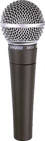 Shure SM58S Δυναμικό Μικρόφωνο XLR Χειρός για Φωνητικά