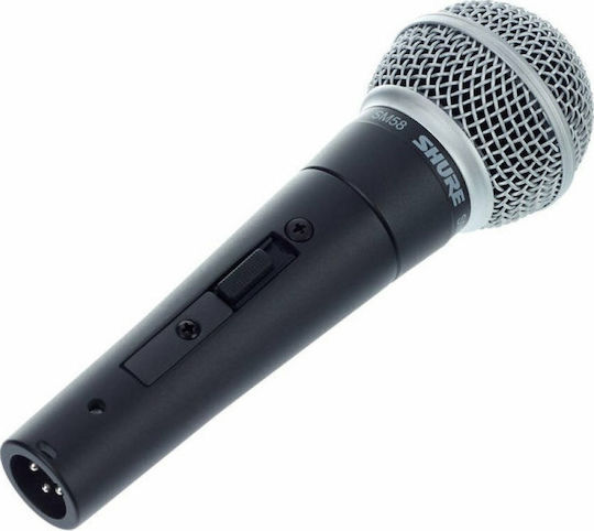 Shure SM58S Δυναμικό Μικρόφωνο XLR Χειρός για Φωνητικά