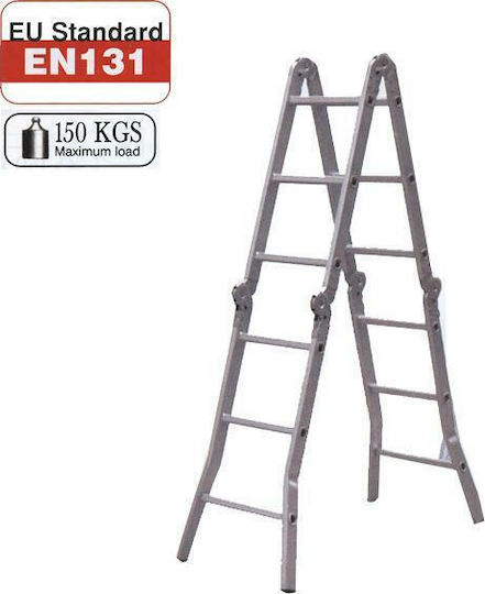 Bulle SP Multipurpose Ladder 4x3 with Maximum Height 3.68m