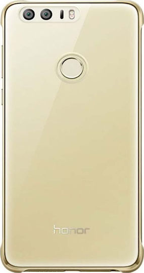 Huawei Back Cover Σιλικόνης Χρυσό (Honor 8)