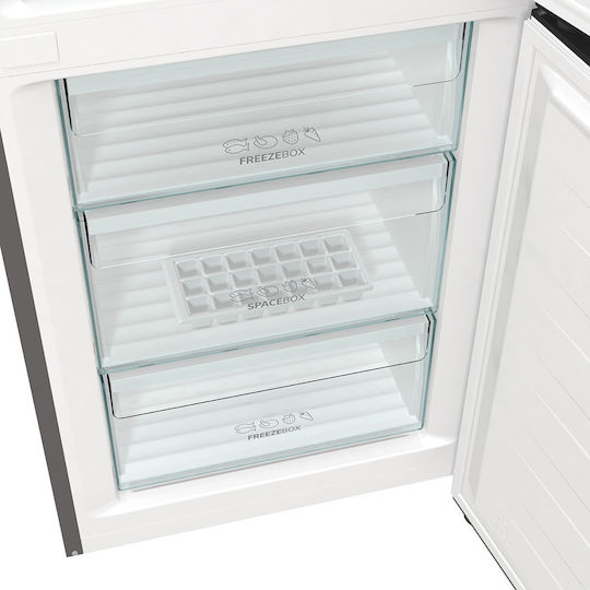 Gorenje Kühl-Gefrierkombination 300Es Total NoFrost H185xB60xT59.2cm. Inox NRK6191ES4