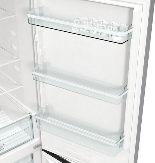Gorenje Kühl-Gefrierkombination 300Es Total NoFrost H185xB60xT59.2cm. Inox NRK6191ES4