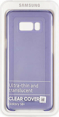 Samsung Back Cover Σιλικόνης 0.8mm Μωβ (Galaxy S8+)