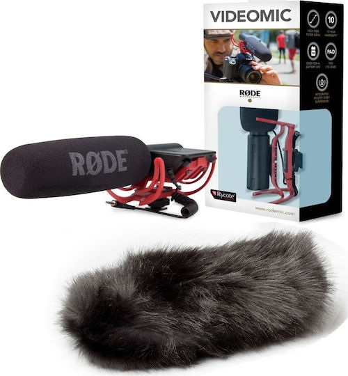Rode Rycote Πυκνωτικό Μικρόφωνο 3.5mm Shock Mounted για Κάμερα