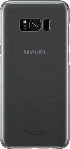 Samsung Umschlag Rückseite Silikon 0.8mm Schwarz (Galaxy S8+)
