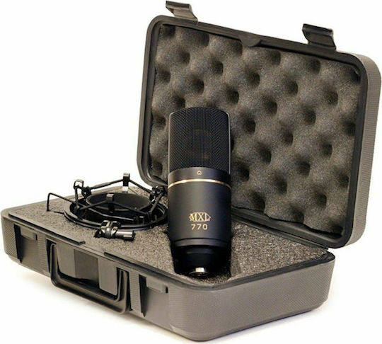 MXL 770 Condenser Microphone XLR Shock Mounted for Vocals