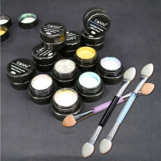 Canni Mirror Effect M06 Прах за декориране за Нокти в Различни Цветове