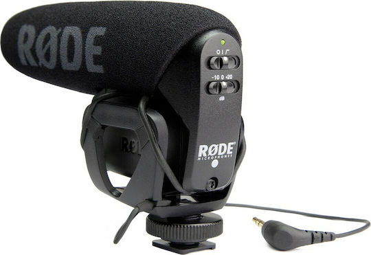 Rode VideoMic Pro Rycote Πυκνωτικό Μικρόφωνο 3.5mm Shock Mounted για Κάμερα
