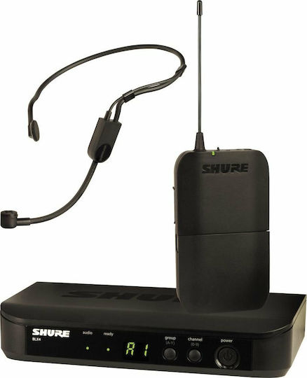 Shure BLX14E/P31 Σετ Ασύρματο Πυκνωτικό Μικρόφωνο Κεφαλής, Ζώνης για Φωνητικά
