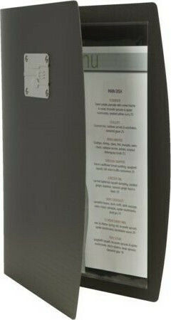Securit Държач за Меню в Черен Цвят 34x25.5 см Rio Range