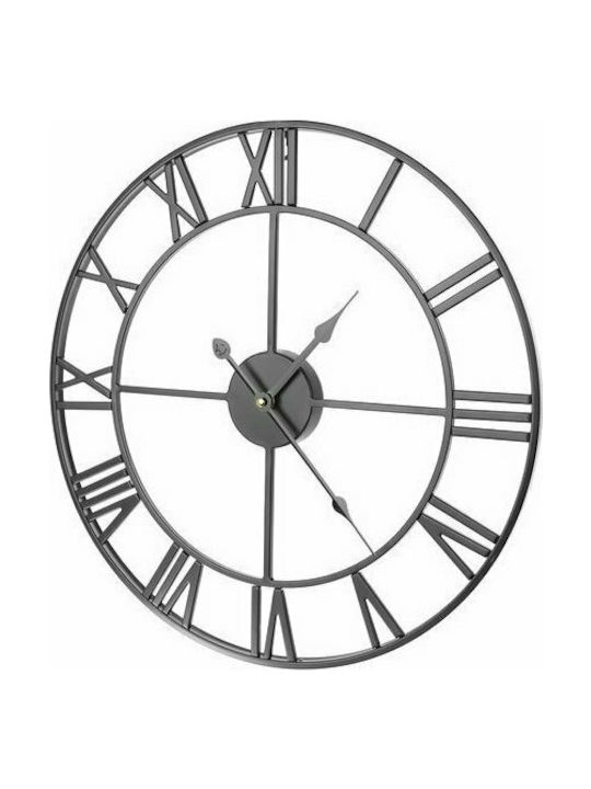 Ruhhy SPM 11434 Antique Wall Clock Metallic Black Ø47.5cm
