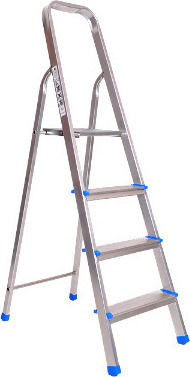 Bulle LA 3+1 Ladder Aluminum with 3+1 Steps 148pcs