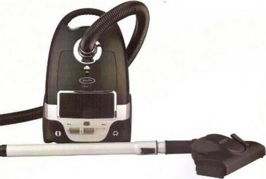 Juro-Pro Black Ηλεκτρική Σκούπα 600W με Σακούλα 3lt Μαύρη
