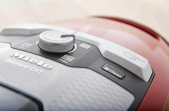 Miele Blizzard CX1 Red EcoLine SKRP3 Vacuum Cleaner 550W Bagless 2lt Burgundy