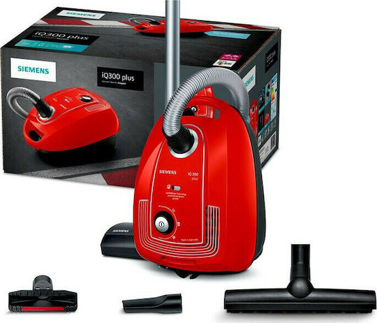 Siemens Iq300 Vacuum Cleaner 750W Bagged 4lt Red