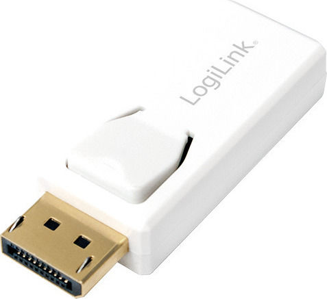 LogiLink CV0057 Converter DisplayPort male to HDMI female White 1pcs