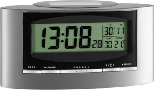 TFA Tisch-Digitaluhr mit Wecker 98.1071
