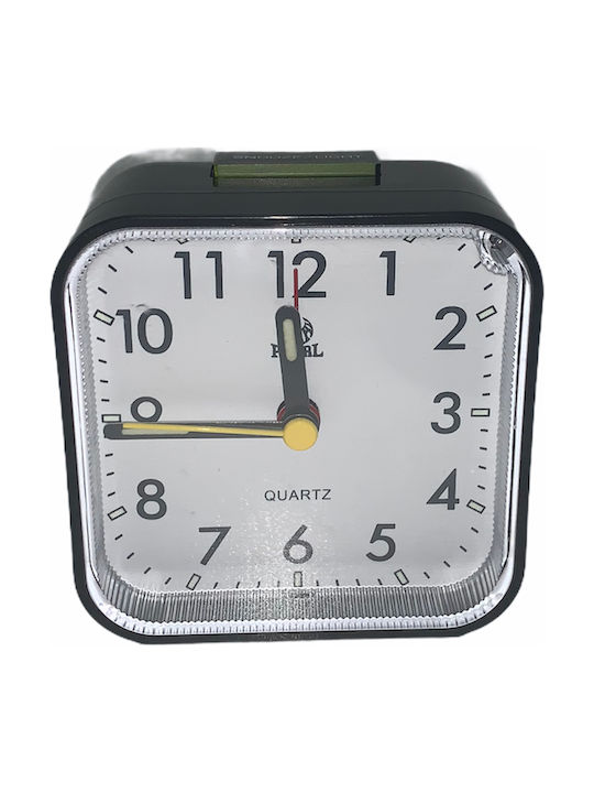 Pearl PT-157 Tabletop Clock with Alarm Black