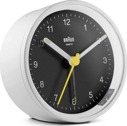 Braun BC 12 WB Επιτραπέζιο Ρολόι 67050 Braun BC 12 WB Επιτραπέζιο Ρολόι 67050
