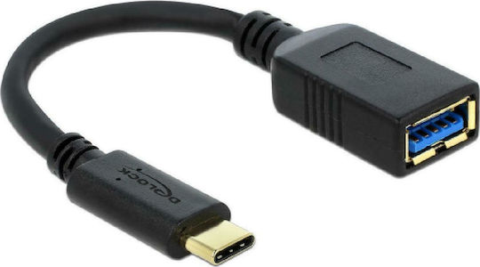 DeLock 3 Μετατροπέας USB-C male σε USB-A female 1τμχ