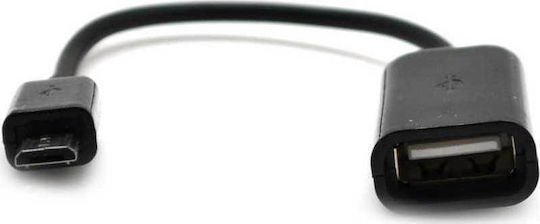 Μετατροπέας micro USB male σε USB-A female 1τμχ