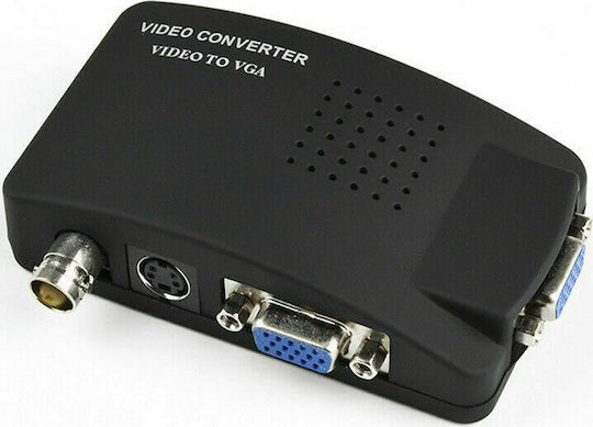 Anga Конвертор VGA женски към BNC женски Черен 1бр 552-103