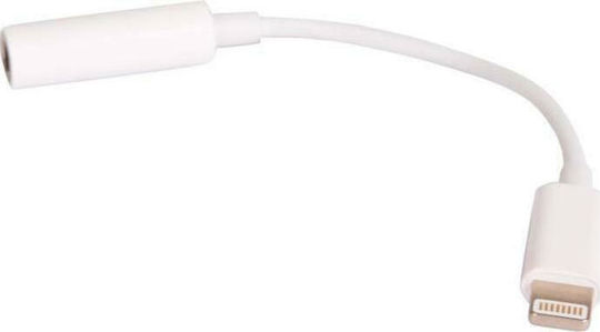 Apple Converter Lightning male to 3.5mm female White 1pcs MMX62AM/A
