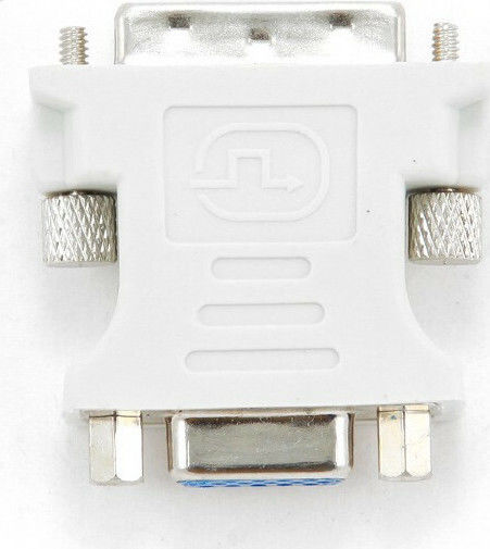 Cablexpert Μετατροπέας DVI-A male σε VGA female Λευκό 1τμχ A-DVI-VGA