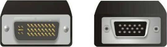 DeLock Convertor DVI-I masculin în VGA feminin 1buc 65016