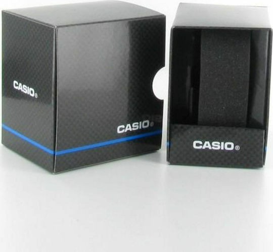 Casio Масов Часовник с Индикатори Пластмасов с Будилник Сребрист TQ-143S-8EF