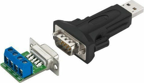 Digitus Μετατροπέας USB-A male σε Serial female 1τμχ DA-70157