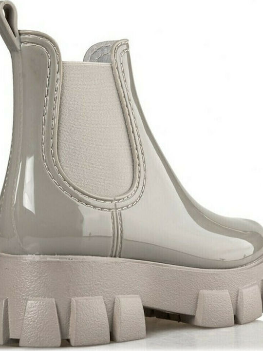 Schürzen für Catering Damen Gummistiefel Gray