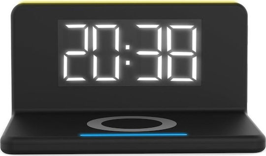 TerraTec ChargeAir clock Ψηφιακό Μαύρο